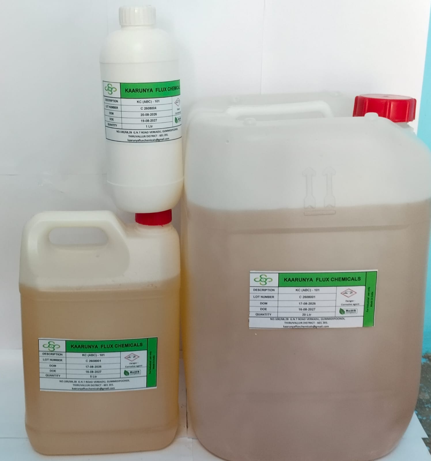 KC(ABC)-101 water-based cleaner